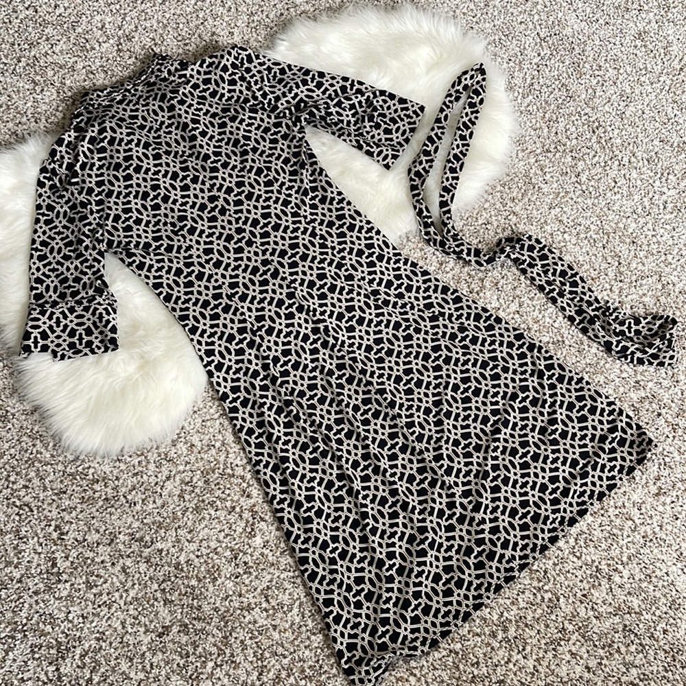 Laundry Geometric Pattern Professional Shirt Dres… - image 8